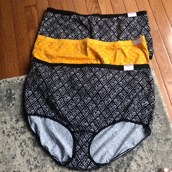 Cacique Intimates & Sleepwear Bnwt Cotton Highwaist Brief Panty 3 Pairs Size 3436 See Chart
